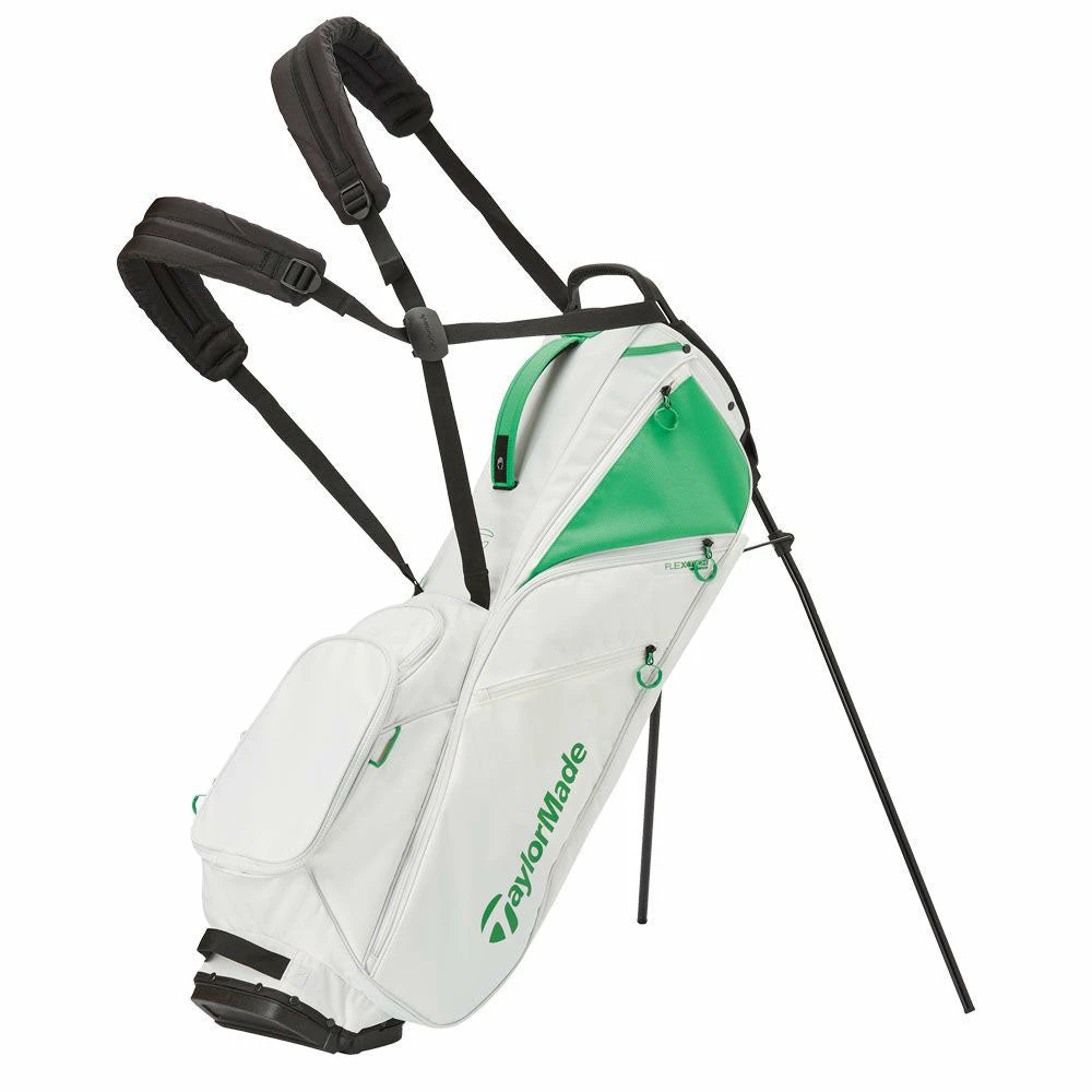 TaylorMade Flextech Lite Stand Bag - White/Green