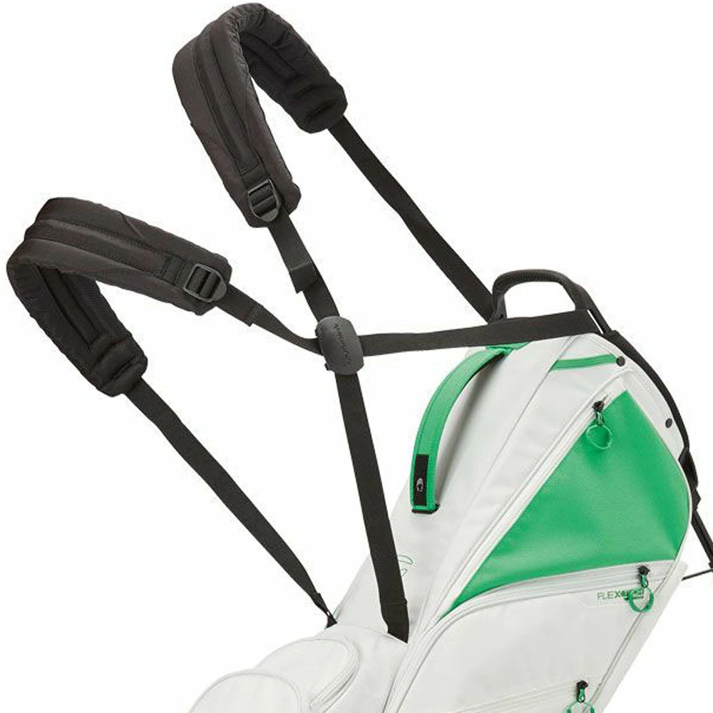 TaylorMade Flextech Lite Stand Bag - White/Green - Image 3