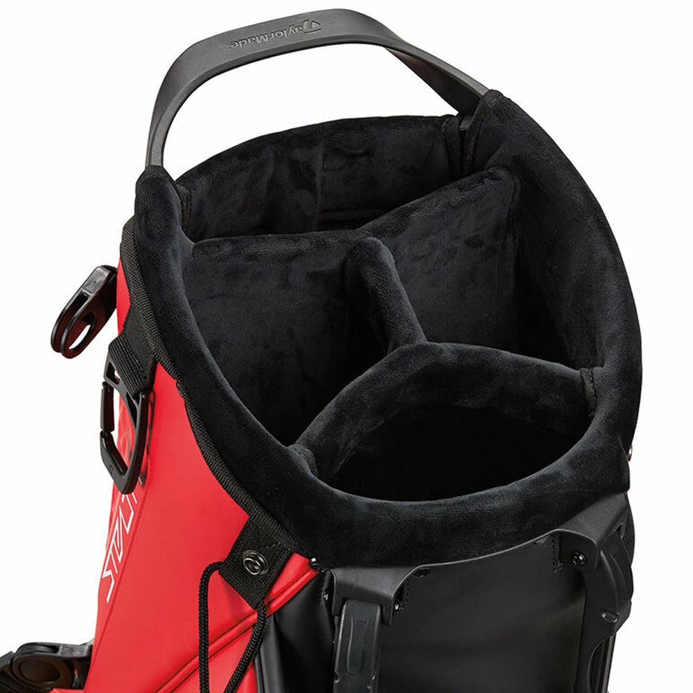 TaylorMade Tour Stand Bag - Red/White/Black - Image 2