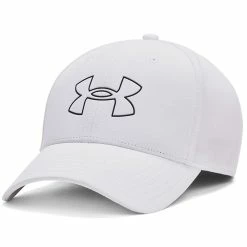 Under Armour Iso-Chill Driver Mesh Adjustable Cap - White/Academy