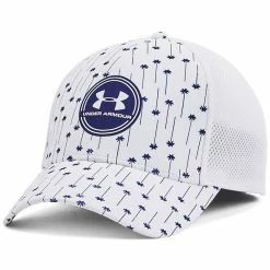 Under Armour Iso-Chill Driver Mesh Cap - White/Blue