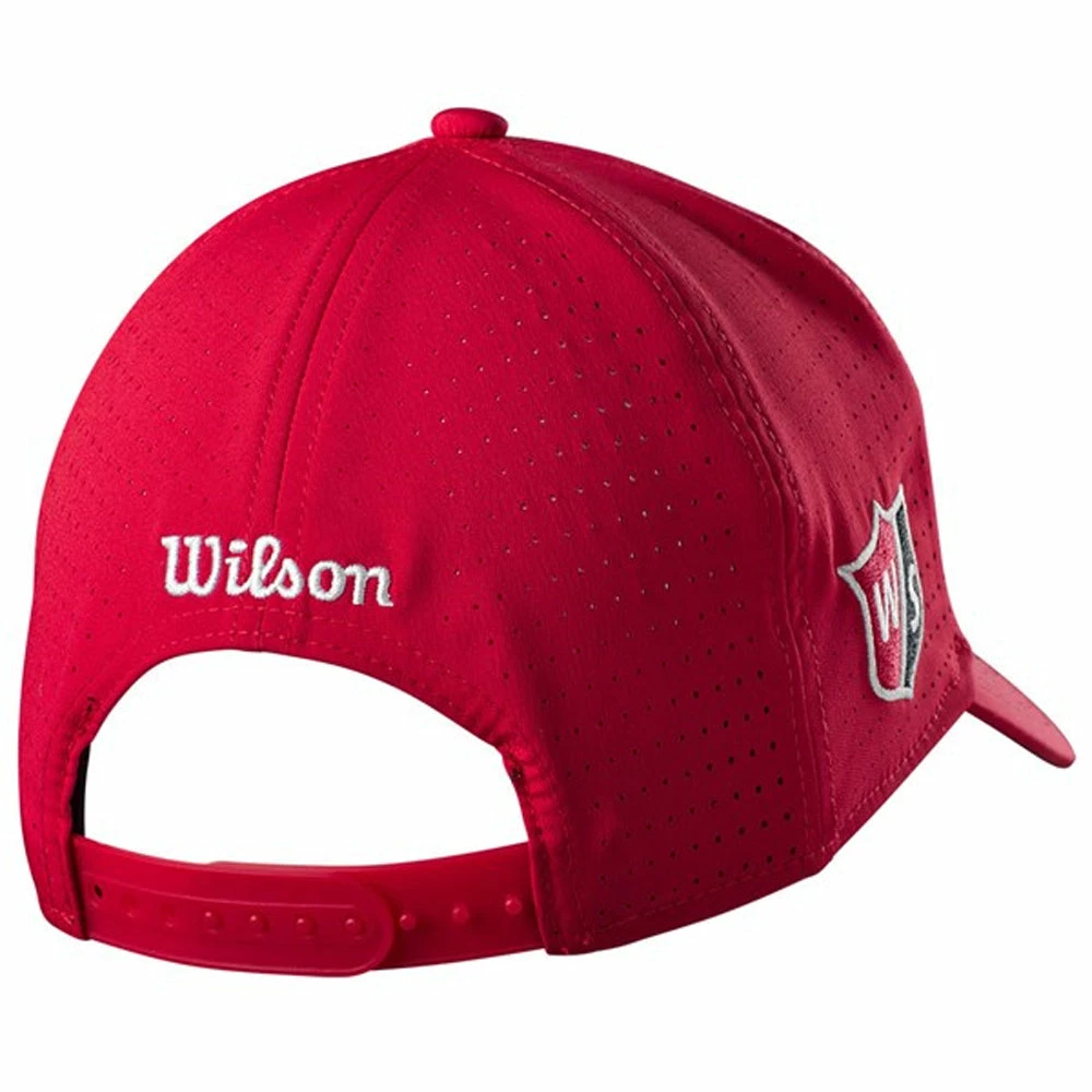 Wilson Performance Mesh Cap - Red - Image 2