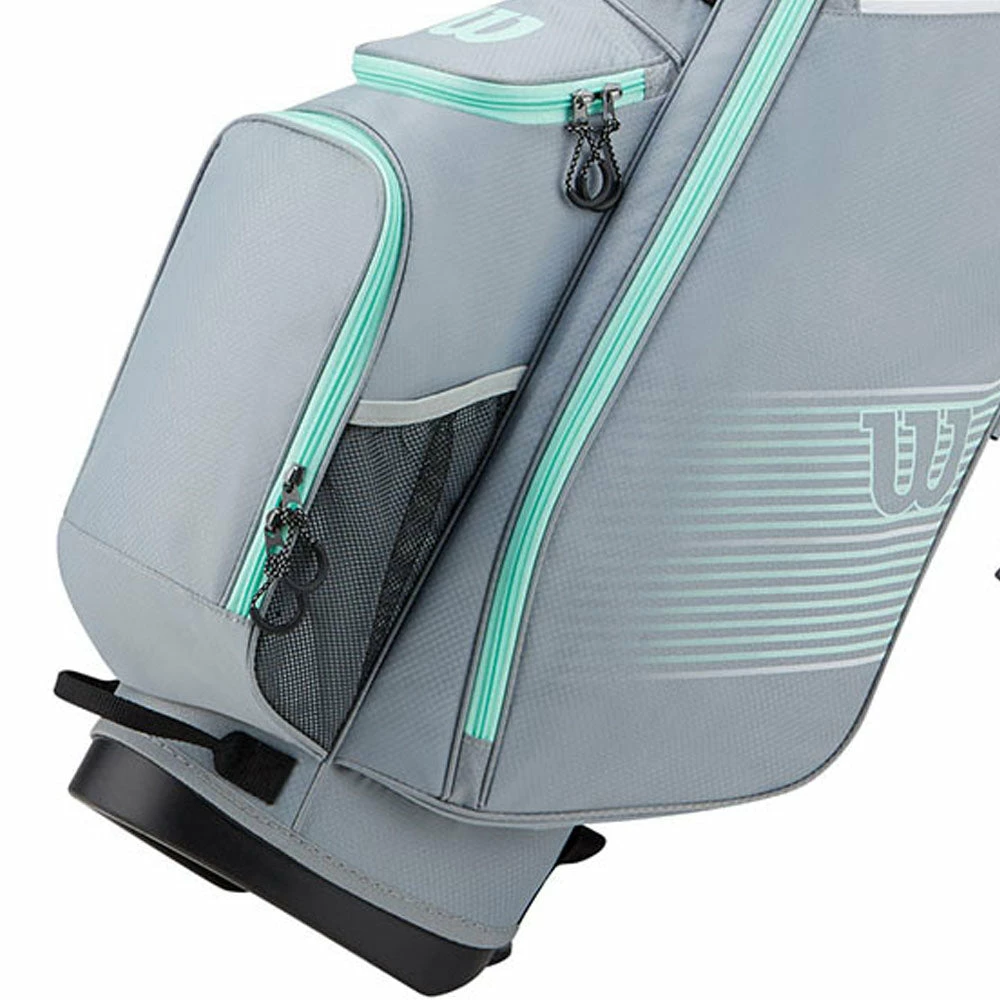 Wilson Staff Wilson Prostaff Stand Bag - Grey/White - Image 4